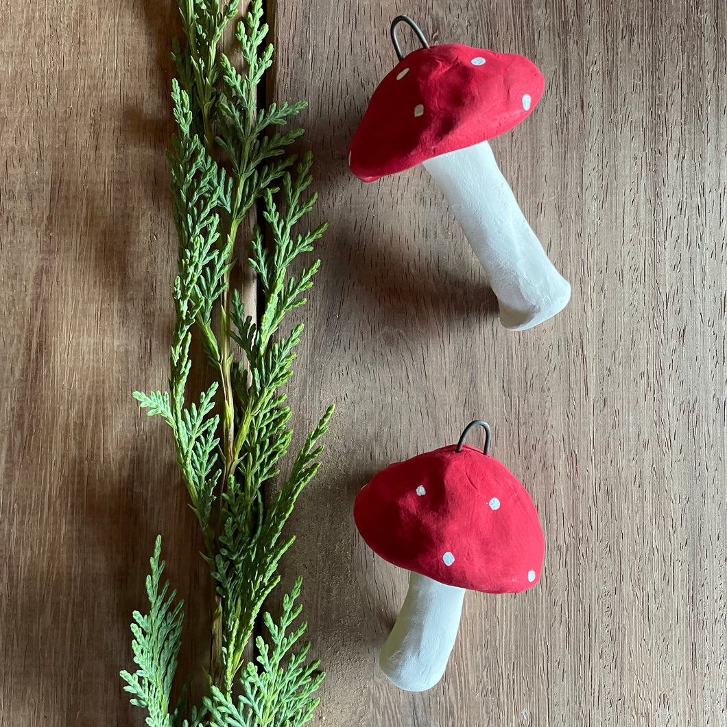 Mushroom Ornament